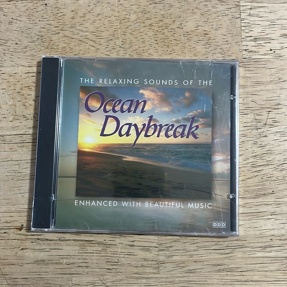 Relaxing Sounds of the Ocean Daybreak Enhanced With Beautiful Music CD Sealed